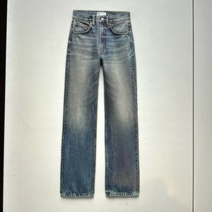 Zara TRF Straight Leg Jeans